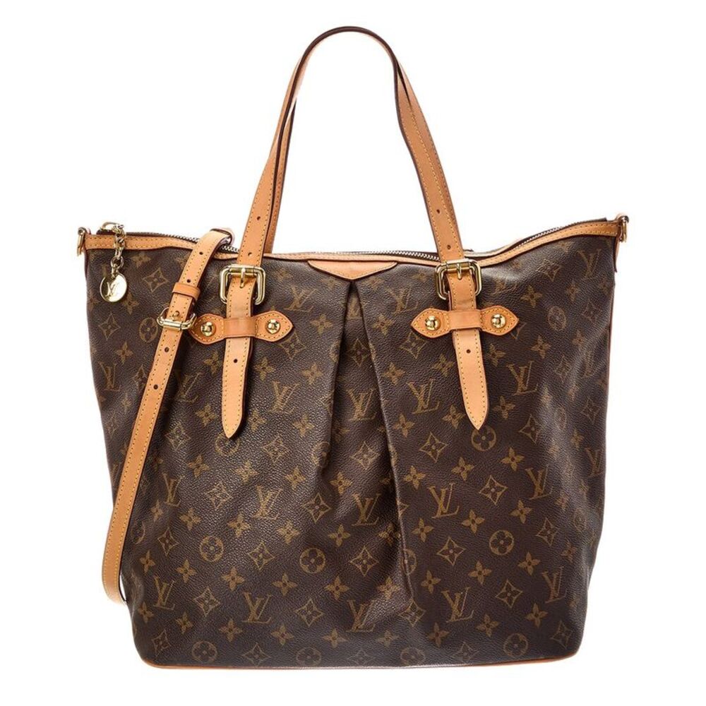 Louis Vuitton Brown Monogram Canvas Palermo Gm (Authentic Pre-Loved)